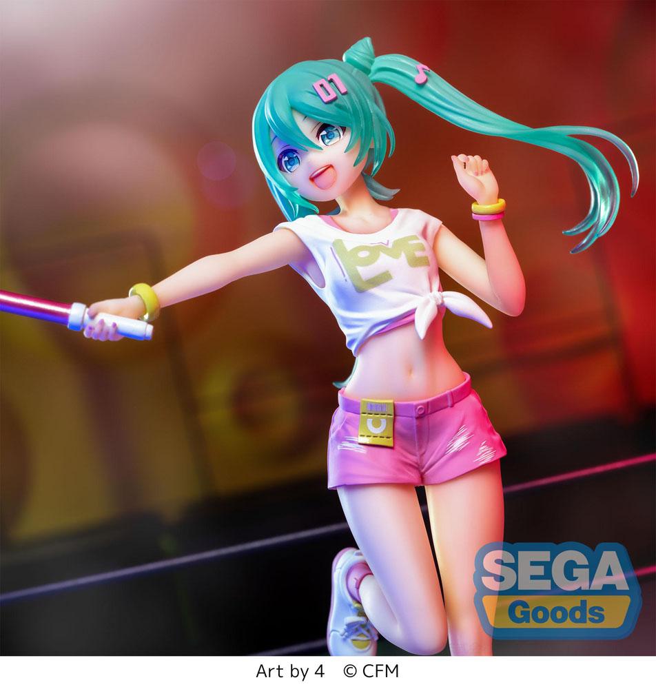 HATSUNE MIKU - Hatsune Miku Live Cheering - Figurine Luminasta 20cm - 5