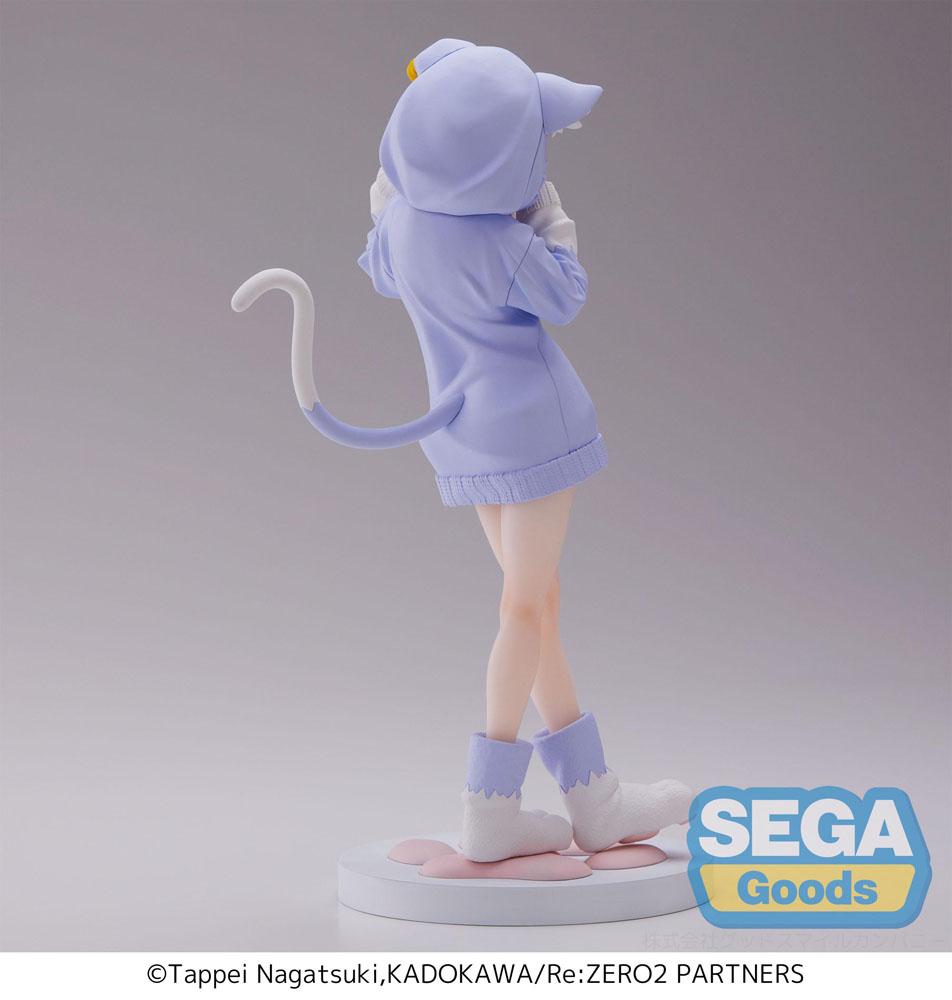 RE ZERO - Emilia Mofumofu Pack - Figurine Luminasta 21cm - 3