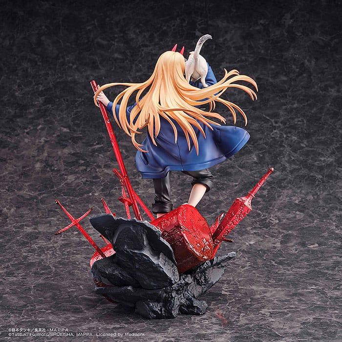 CHAINSAW MAN - Power & Meowy - Statuette 28cm - 3