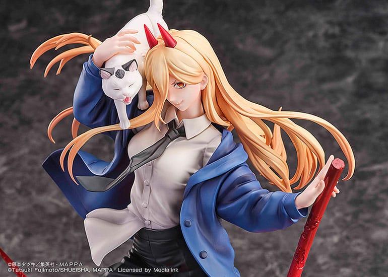 CHAINSAW MAN - Power & Meowy - Statuette 28cm - 6