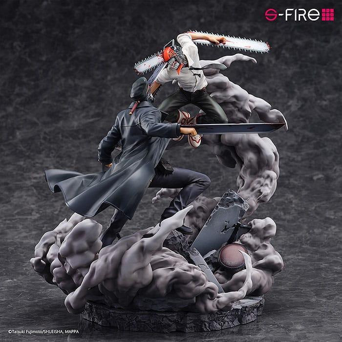 CHAINSAW MAN - Chainsaw Man VS Samurai S. -Statue Super Situation 26cm - 2