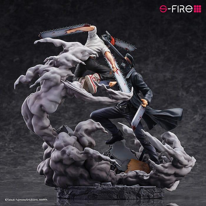CHAINSAW MAN - Chainsaw Man VS Samurai S. -Statue Super Situation 26cm - 3