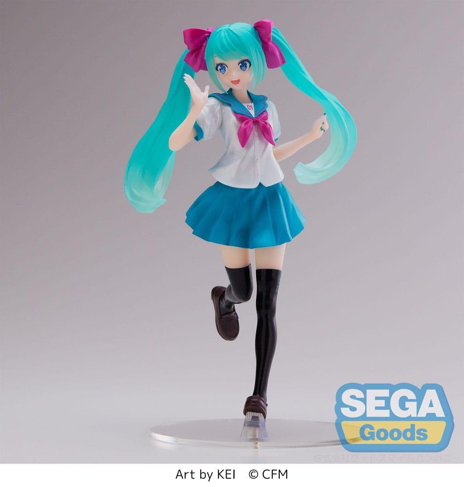 HATSUNE MIKU - 16ème Anniversaire Vers. KEI - Figurine Luminasta 18cm - 2