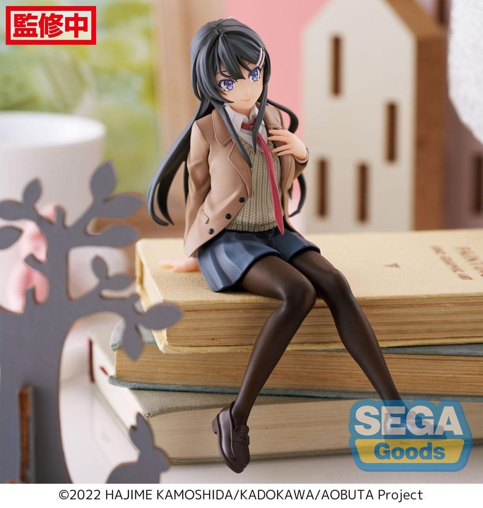 RASCAL DOES NOT DREAM OF A KNAPSACK  - Mai -Statuette PM Perching 14cm - 5