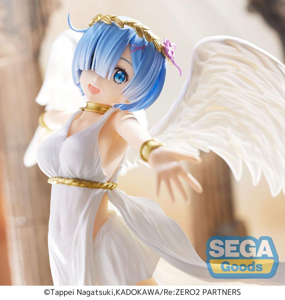 RE ZERO - Rem Seraph - Statuette Luminasta 21cm - 4