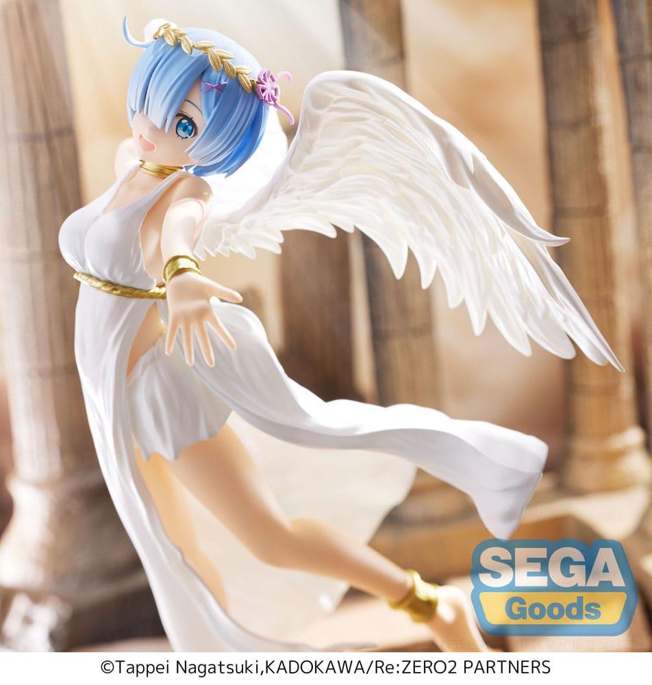 RE ZERO - Rem Seraph - Statuette Luminasta 21cm - 5