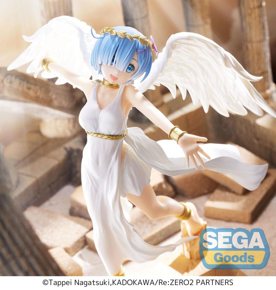 RE ZERO - Rem Seraph - Statuette Luminasta 21cm - 6