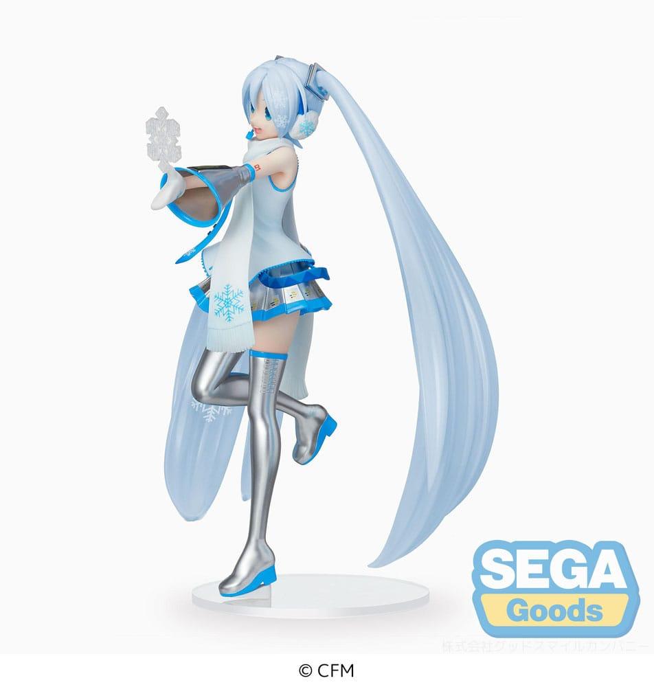 HATSUNE MIKU - Snow Miku Sky Town Ver. - Statuette Luminasta 22cm - 2