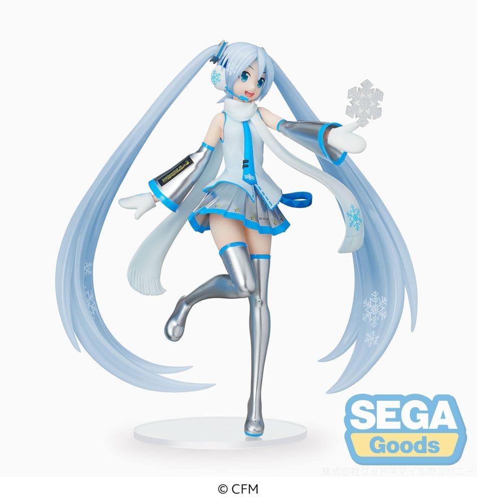 HATSUNE MIKU - Snow Miku Sky Town Ver. - Statuette Luminasta 22cm - 4