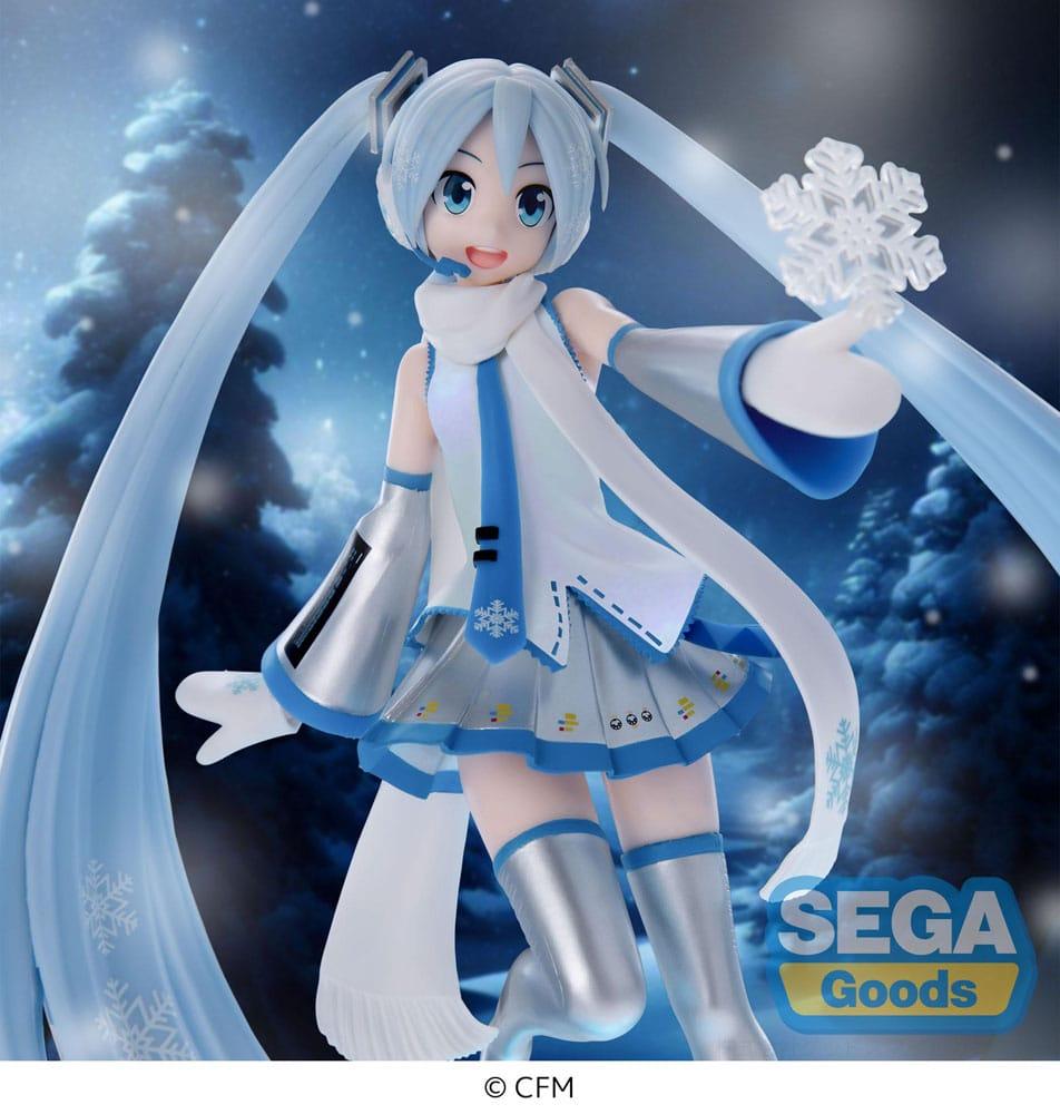 HATSUNE MIKU - Snow Miku Sky Town Ver. - Statuette Luminasta 22cm - 5