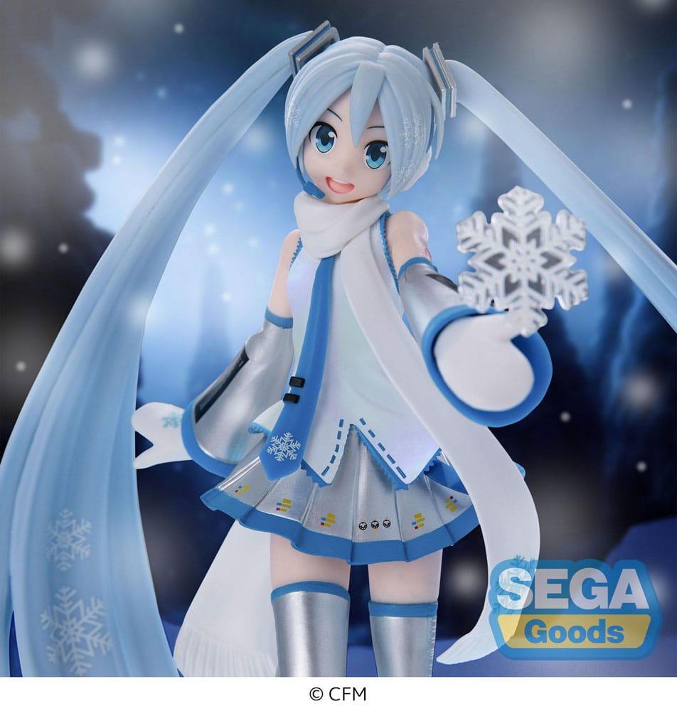 HATSUNE MIKU - Snow Miku Sky Town Ver. - Statuette Luminasta 22cm - 6