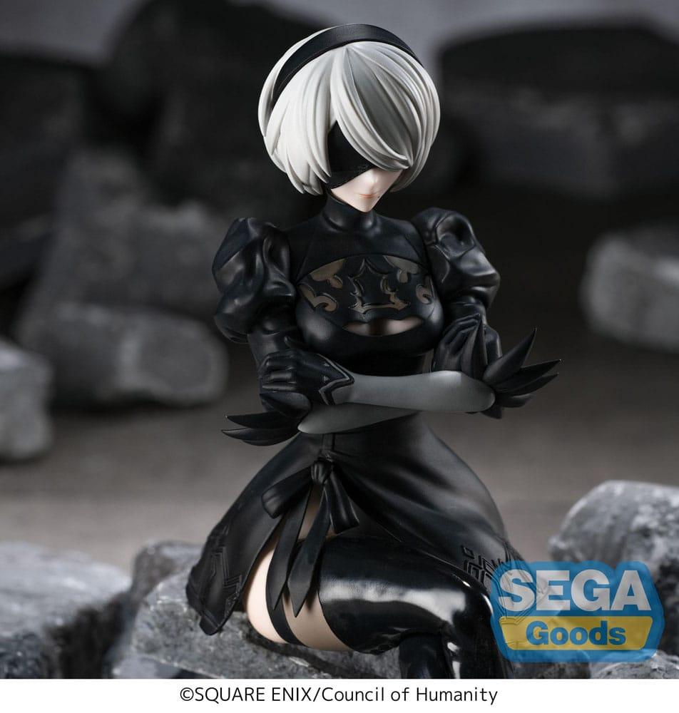 NIER AUTOMATA - 2B - Statuette PM Perching 13cm - 5