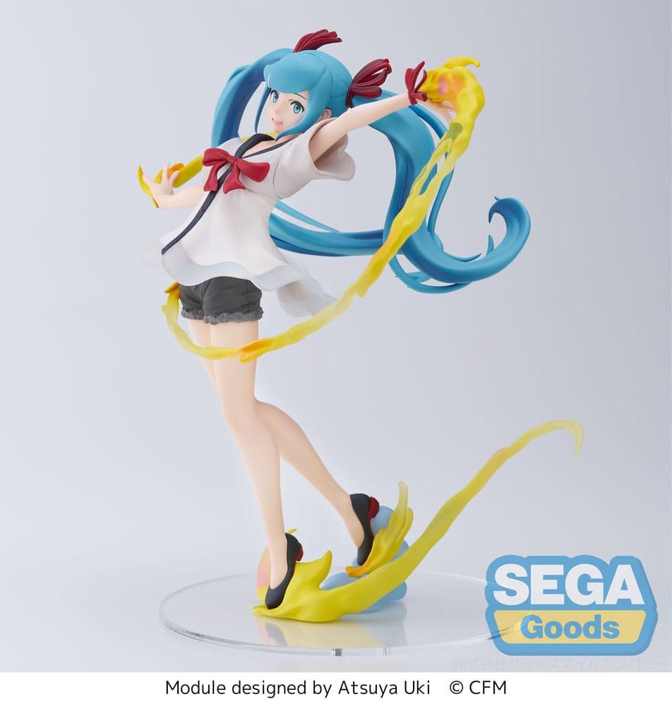 HATSUNE MIKU - Shiny T.R. - Statuette Luminasta Figurizm 22cm - 2