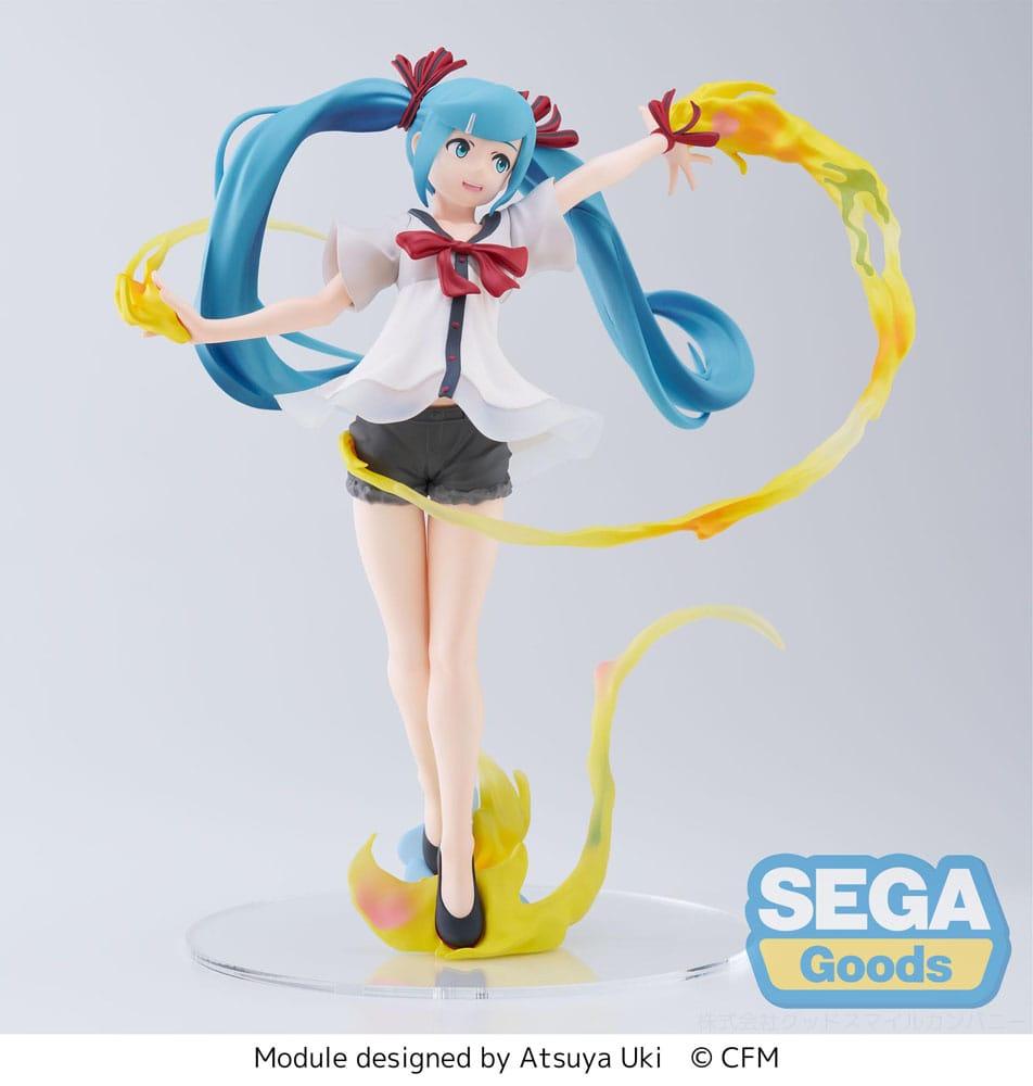 HATSUNE MIKU - Shiny T.R. - Statuette Luminasta Figurizm 22cm - 4