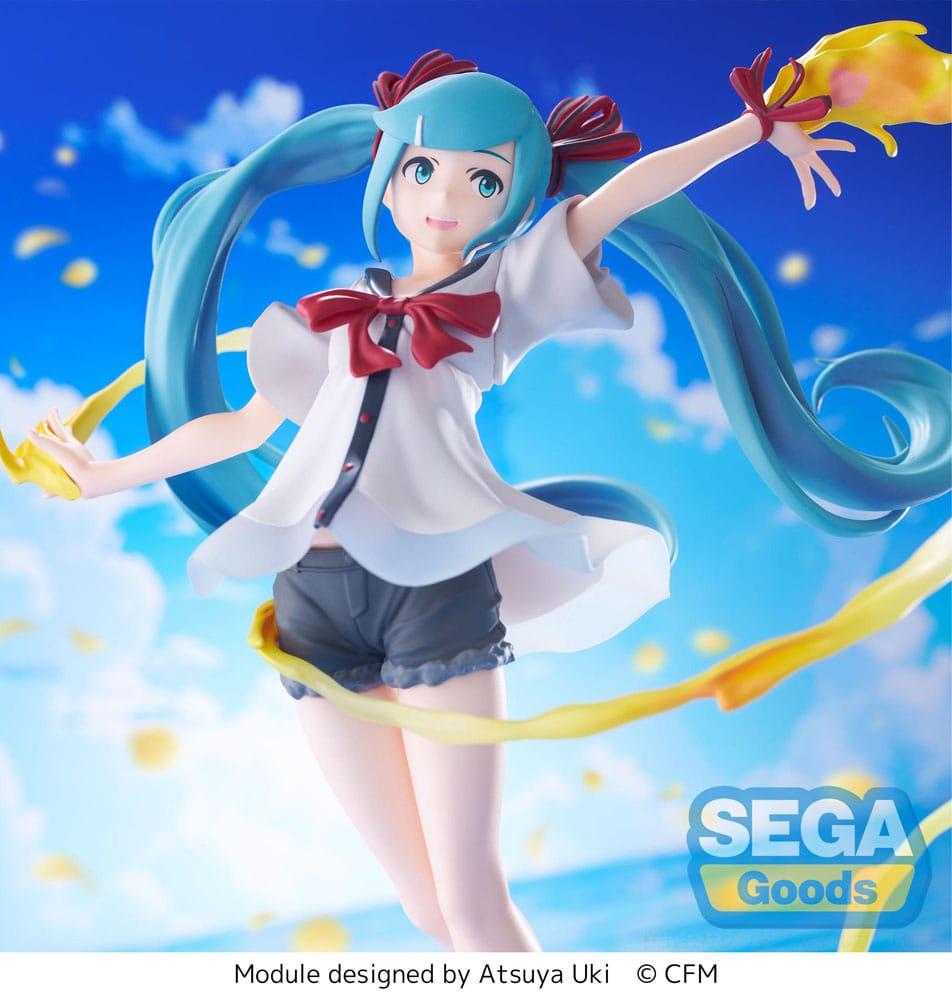 HATSUNE MIKU - Shiny T.R. - Statuette Luminasta Figurizm 22cm - 6