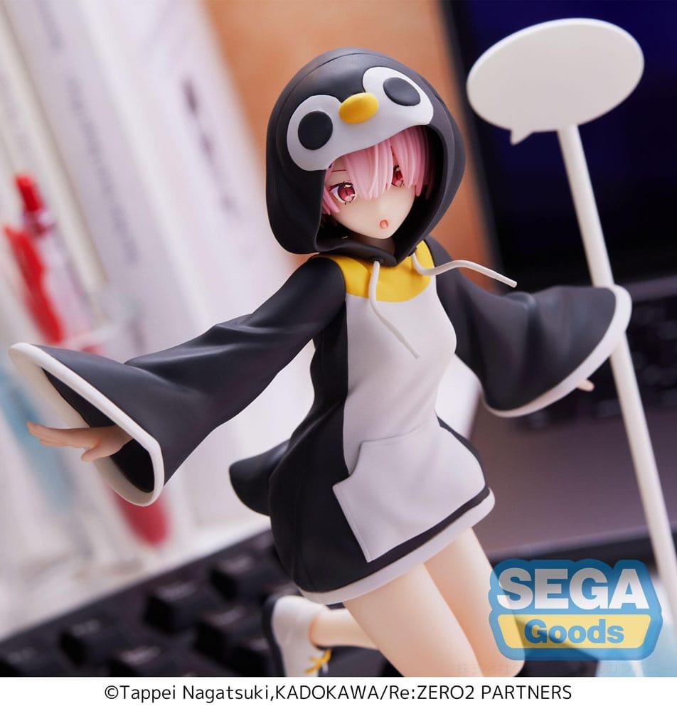 RE ZERO - Ram Kotoriasobi Rose - Statuette 20cm - 6