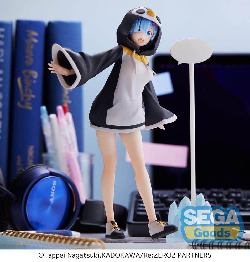 RE ZERO - Rem Kotoriasobi Bleu - Statuette 20cm - 5