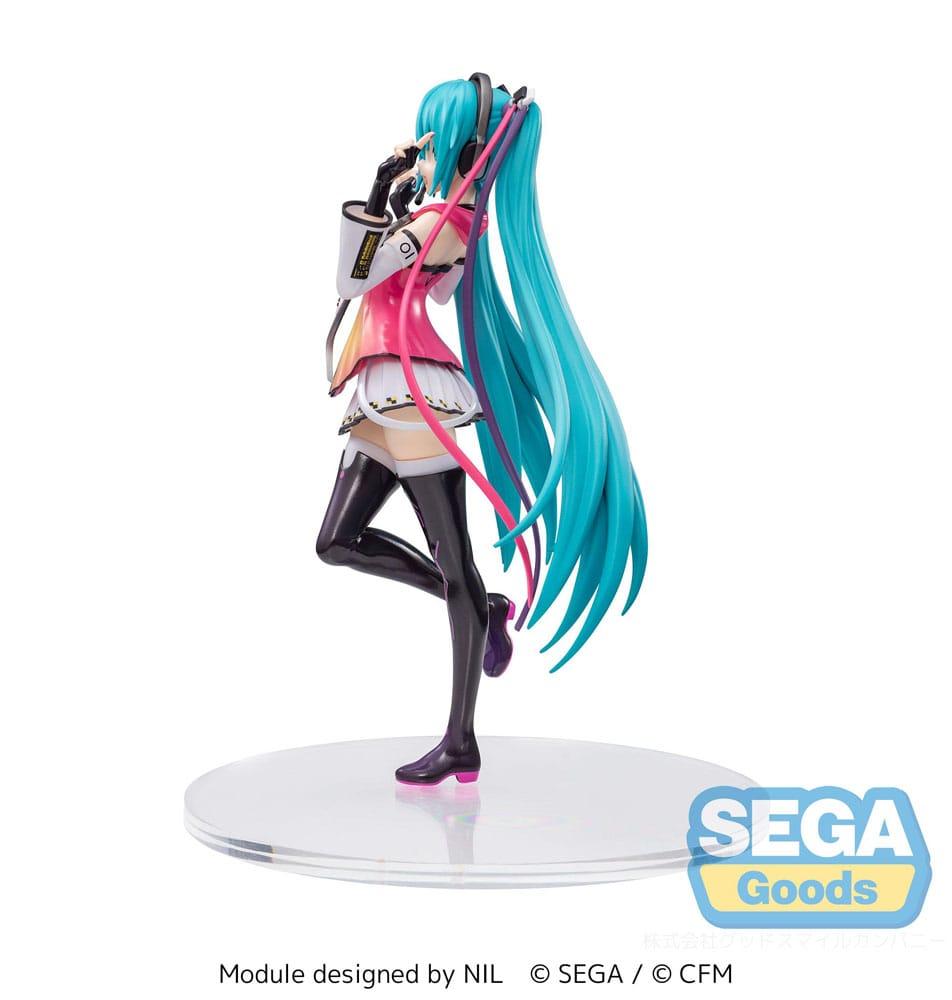 HATSUNE MIKU - Project DIVA MEGA39's - Statuette Luminasta 18cm - 2