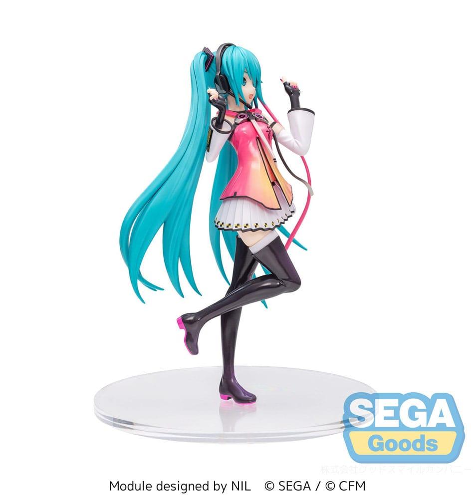 HATSUNE MIKU - Project DIVA MEGA39's - Statuette Luminasta 18cm - 4