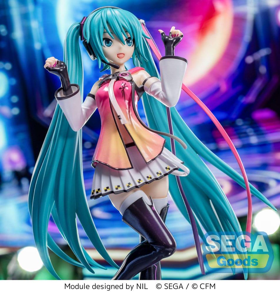 HATSUNE MIKU - Project DIVA MEGA39's - Statuette Luminasta 18cm - 5