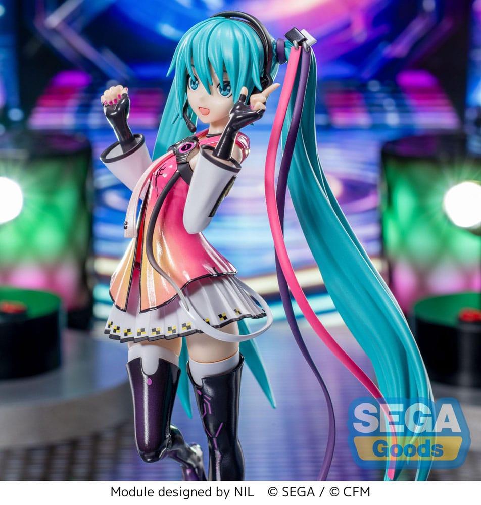 HATSUNE MIKU - Project DIVA MEGA39's - Statuette Luminasta 18cm - 6