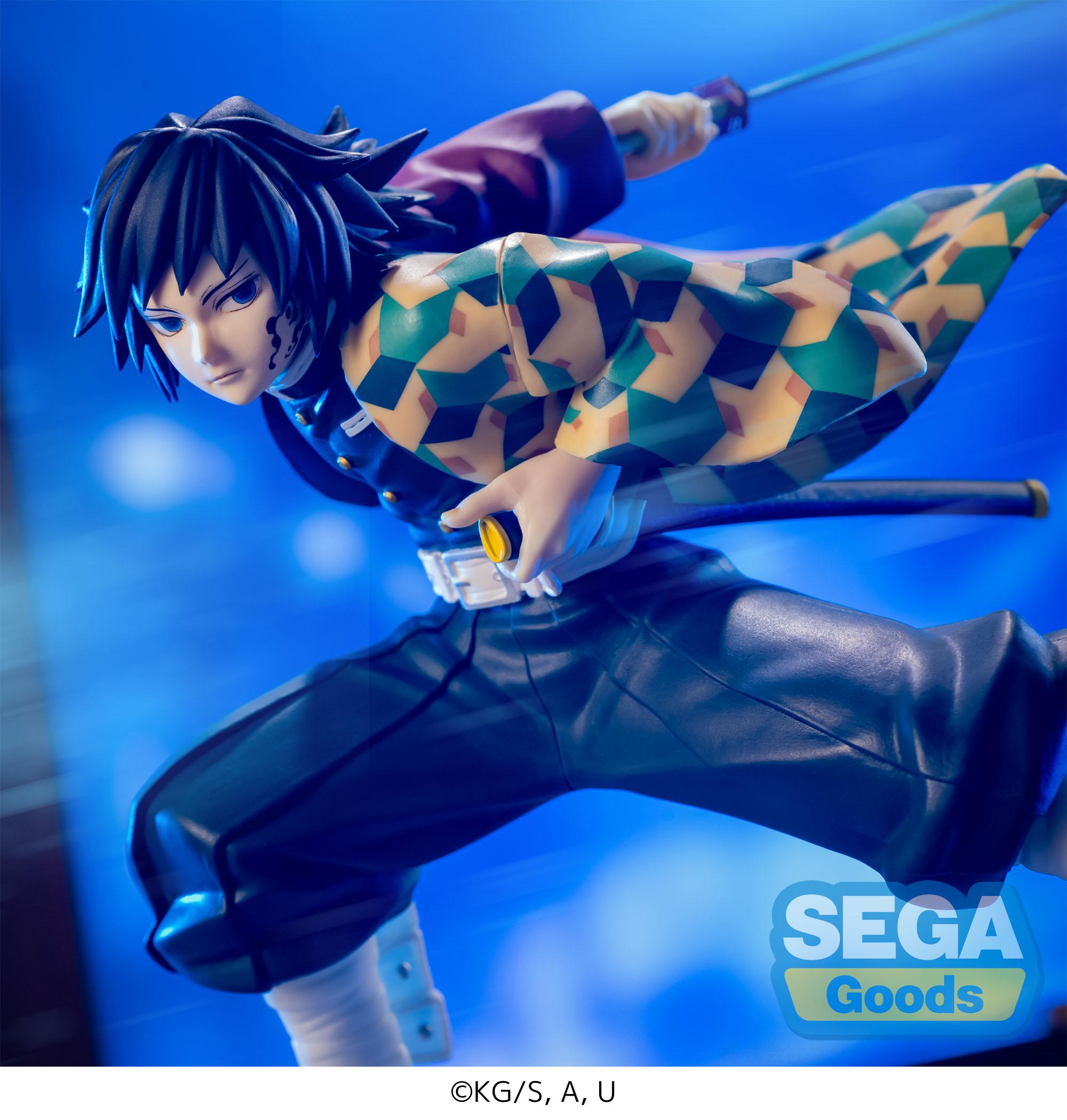 DEMON SLAYER - Giyu "Awakening" - Figurine Luminasta 15cm