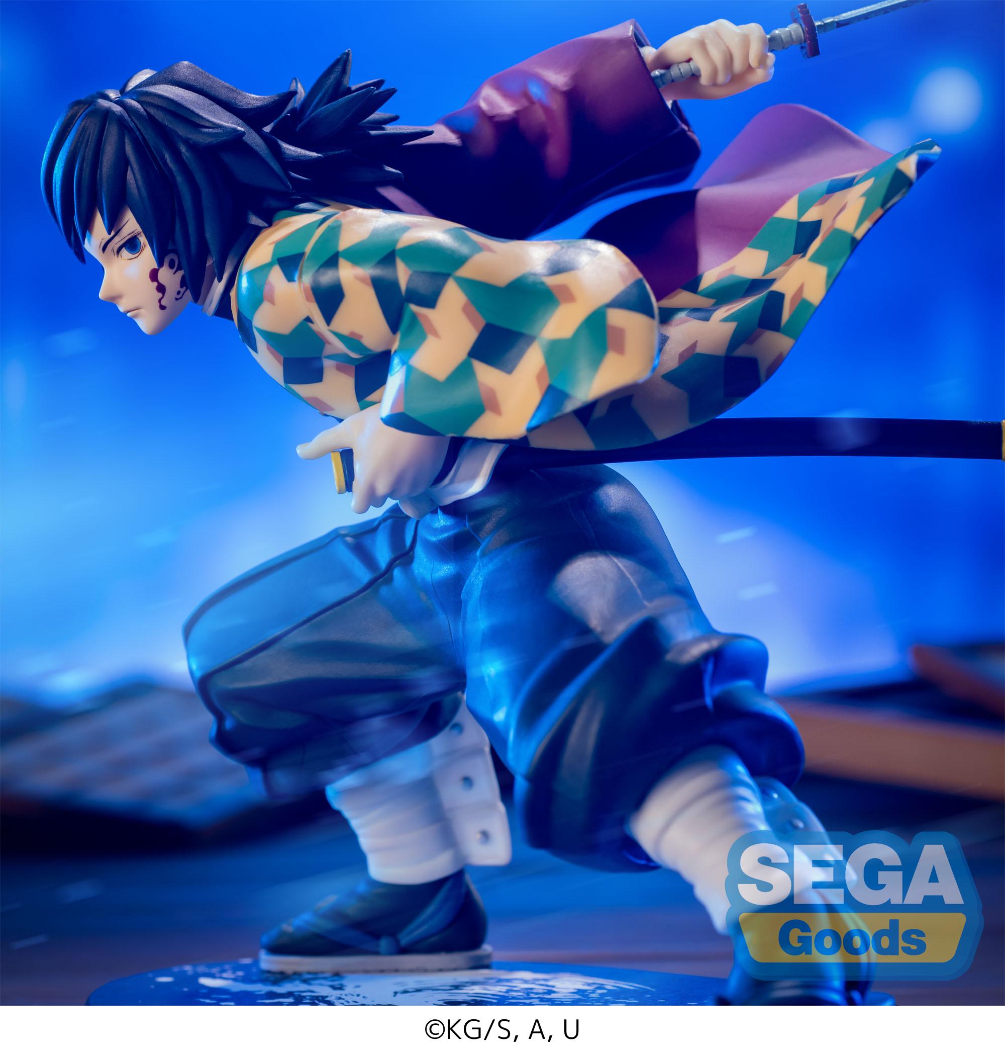DEMON SLAYER - Giyu "Awakening" - Figurine Luminasta 15cm
