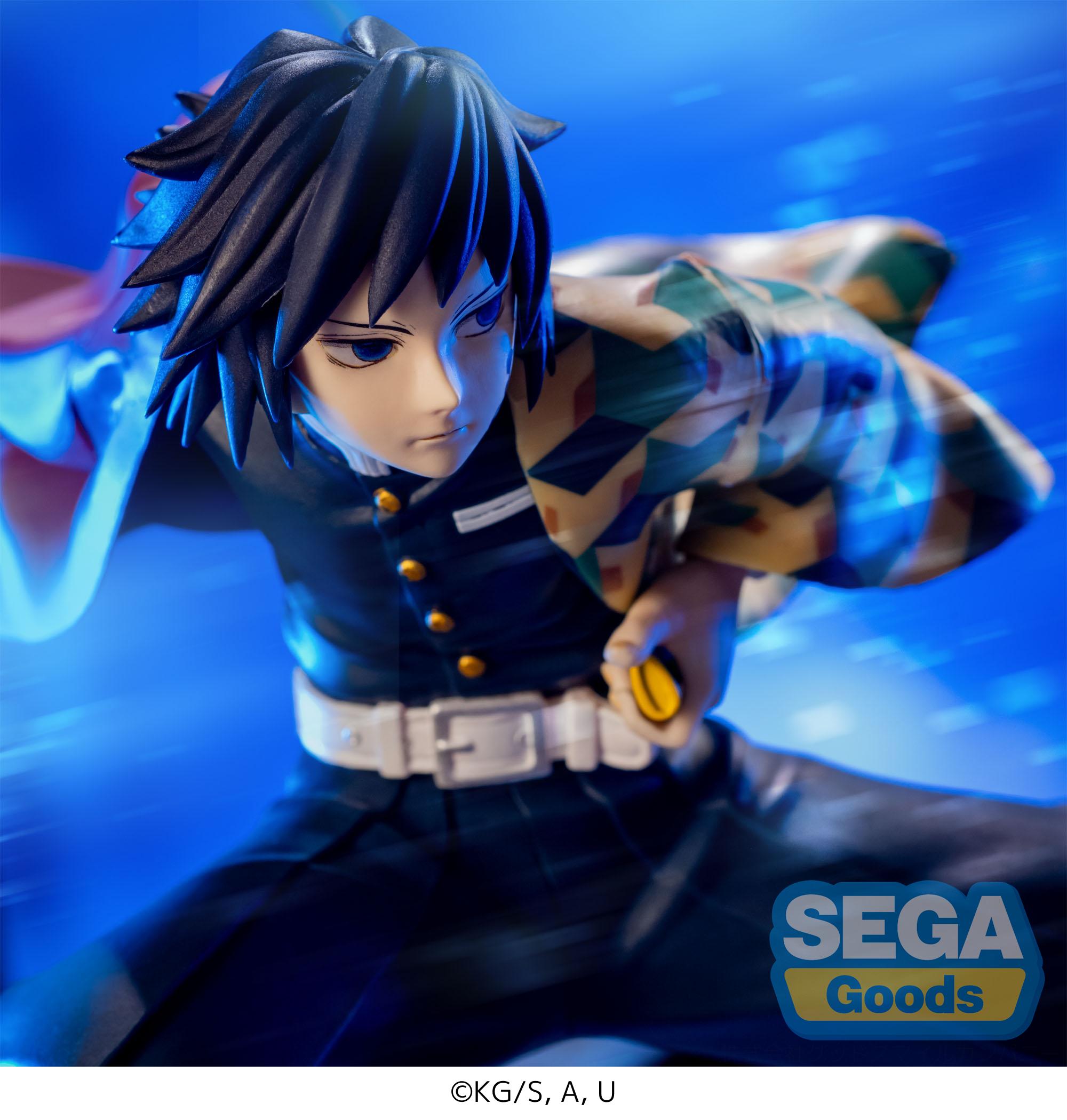 DEMON SLAYER - Giyu "Awakening" - Figurine Luminasta 15cm
