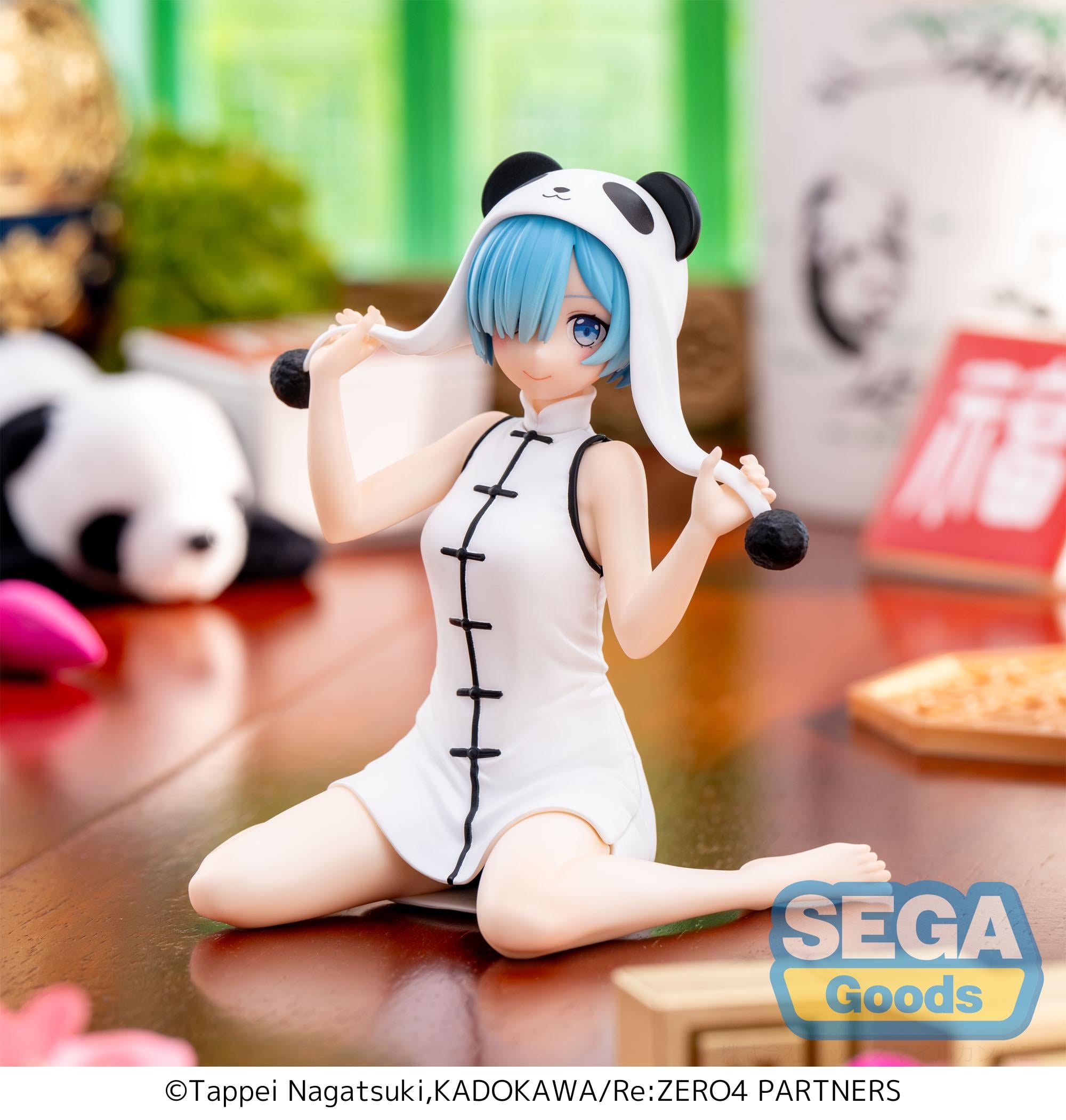 RE ZERO - Rem "Panda" - Figurine Yumemirize 11cm