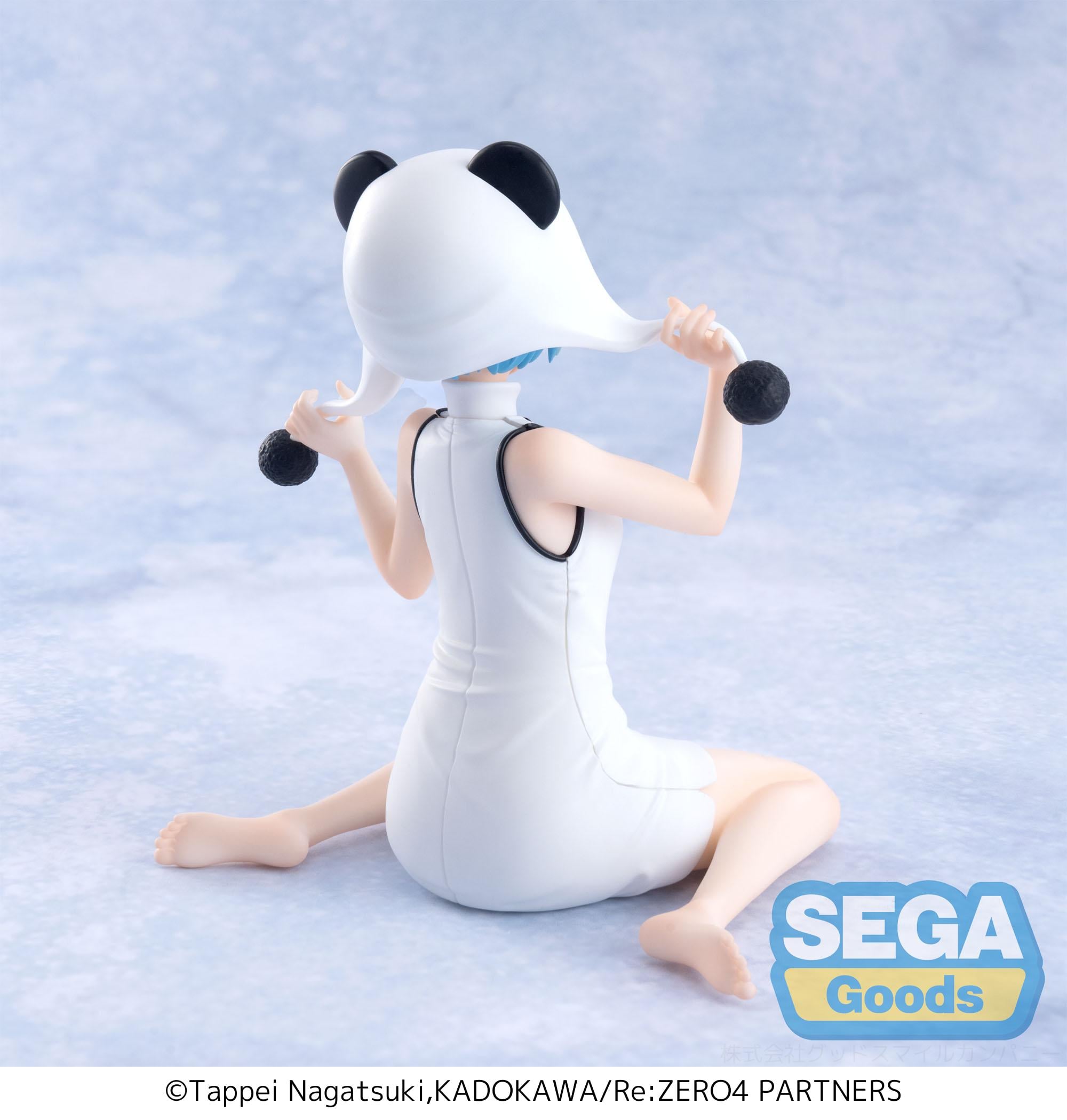 RE ZERO - Rem "Panda" - Figurine Yumemirize 11cm