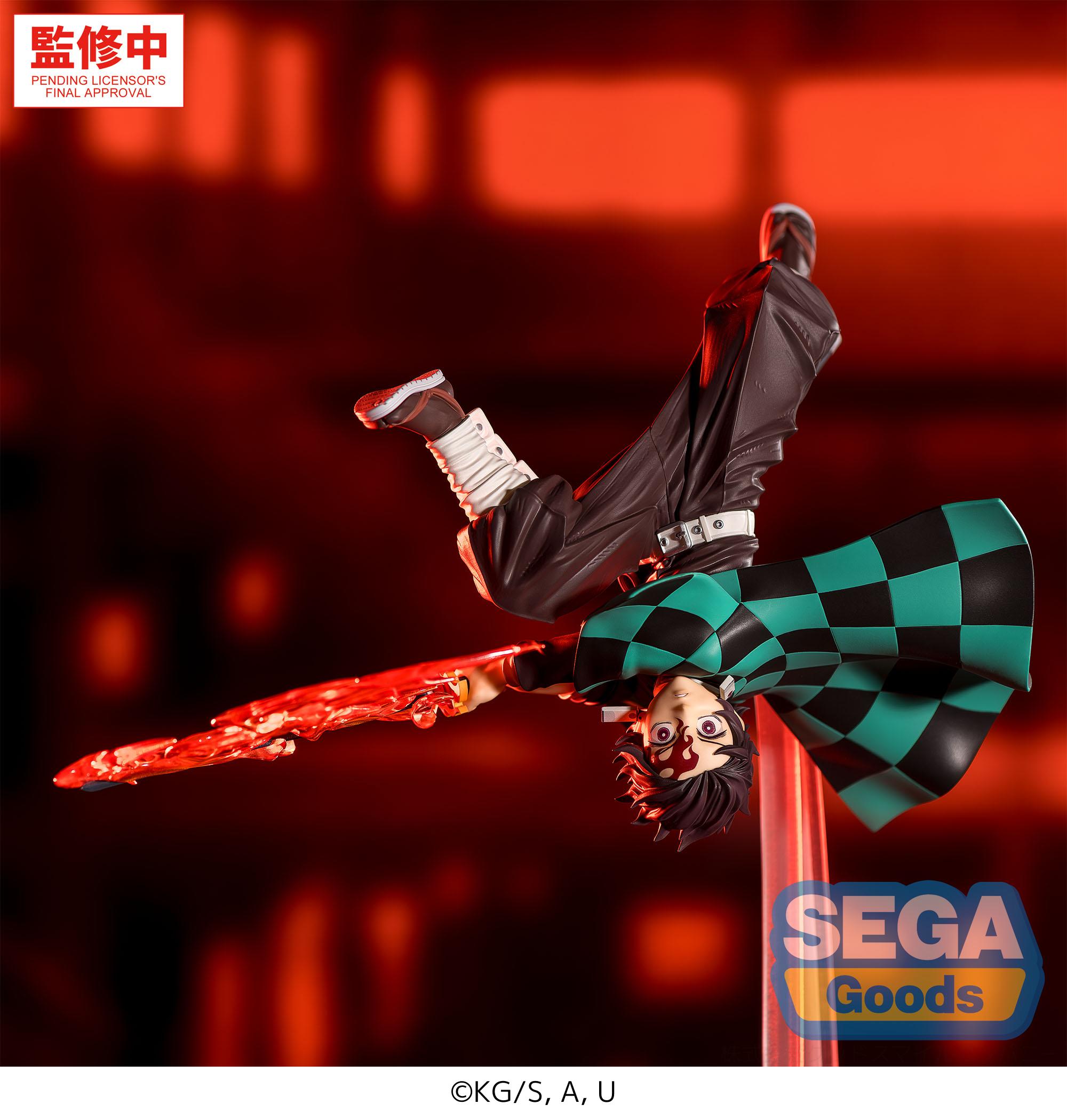 DEMON SLAYER - Tanjiro "Hinokami Kagura" - Figurine Luminasta 15cm