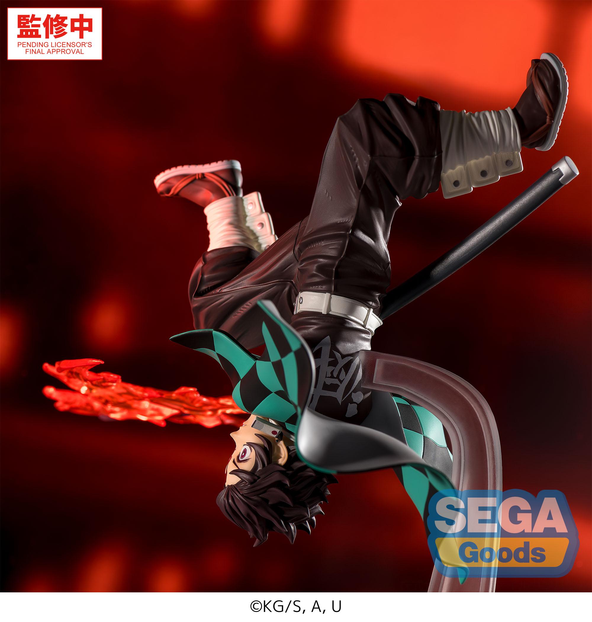 DEMON SLAYER - Tanjiro "Hinokami Kagura" - Figurine Luminasta 15cm