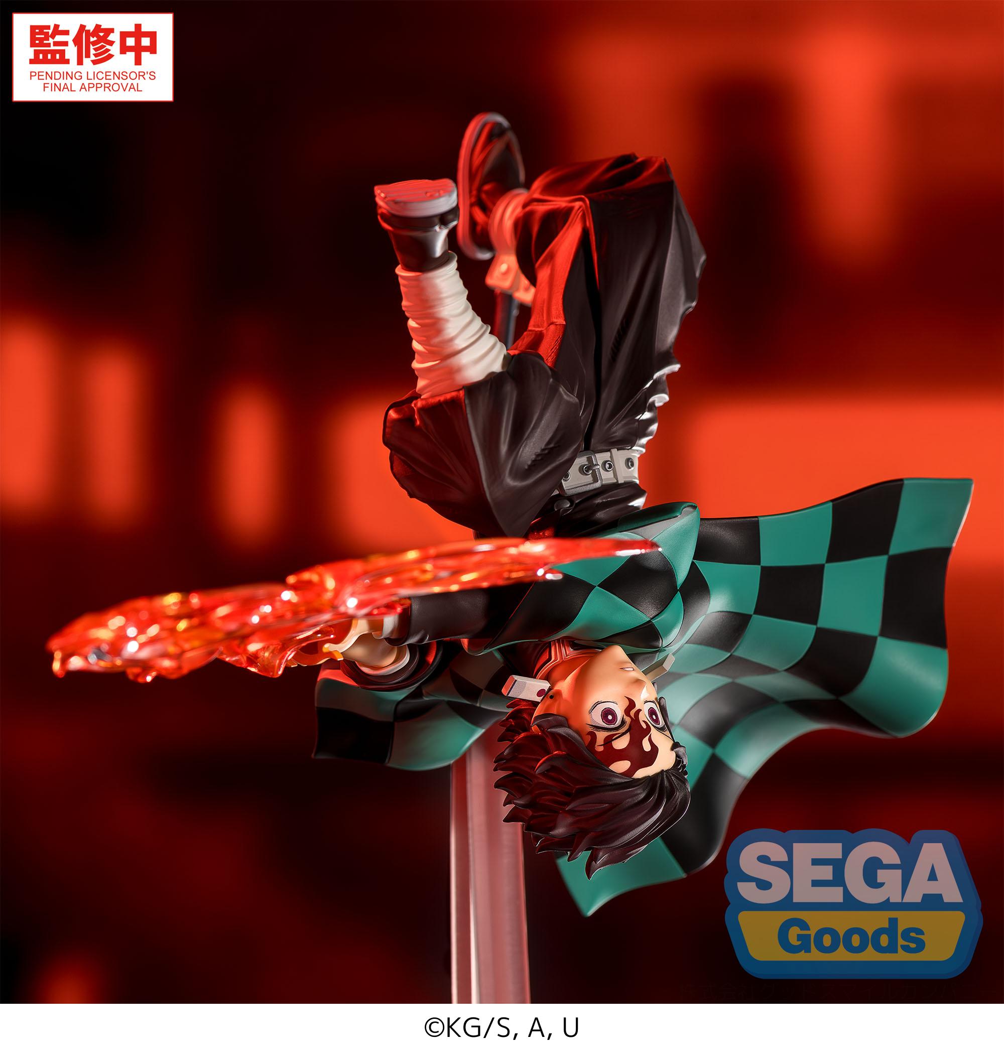 DEMON SLAYER - Tanjiro "Hinokami Kagura" - Figurine Luminasta 15cm