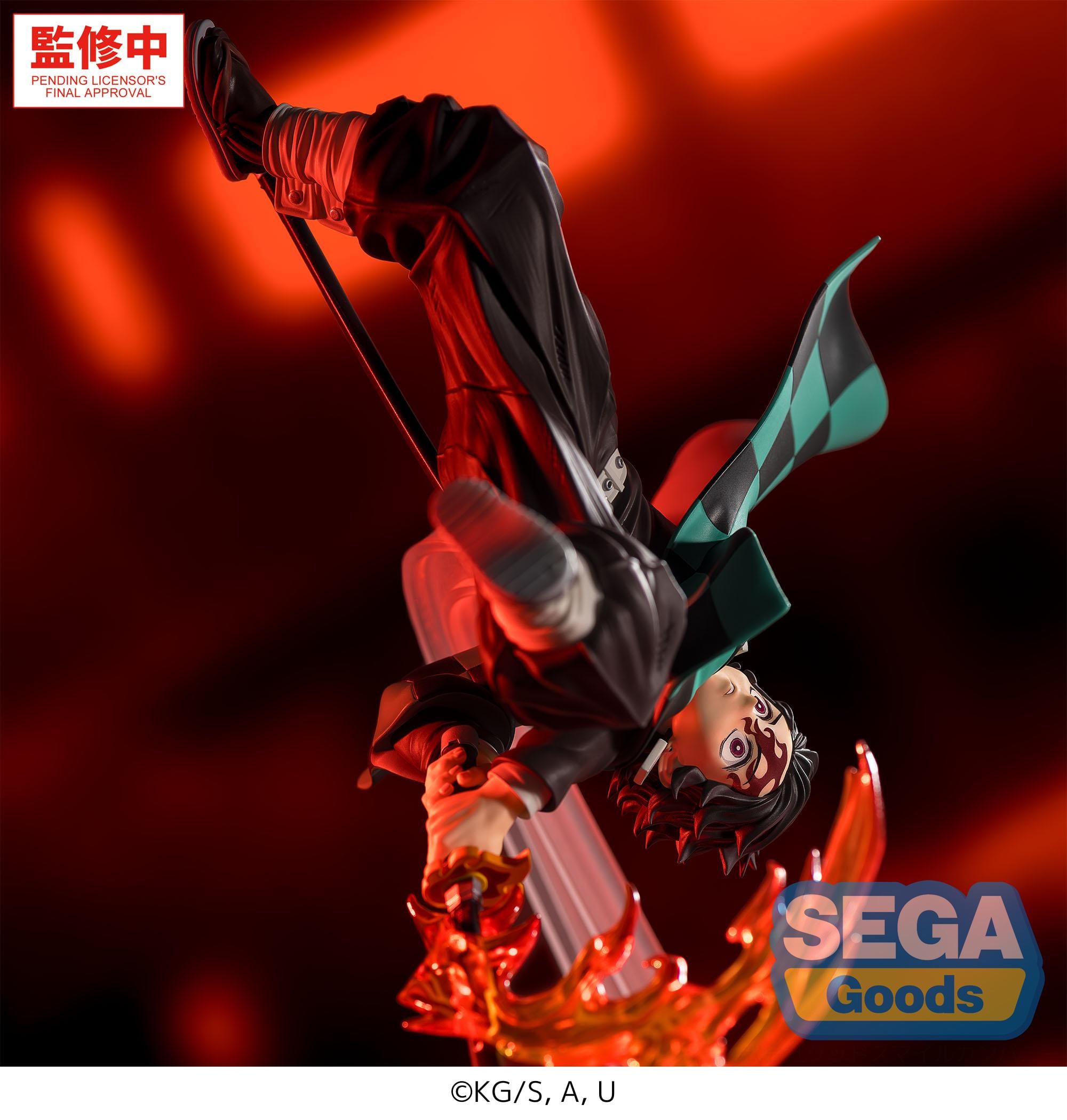 DEMON SLAYER - Tanjiro "Hinokami Kagura" - Figurine Luminasta 15cm