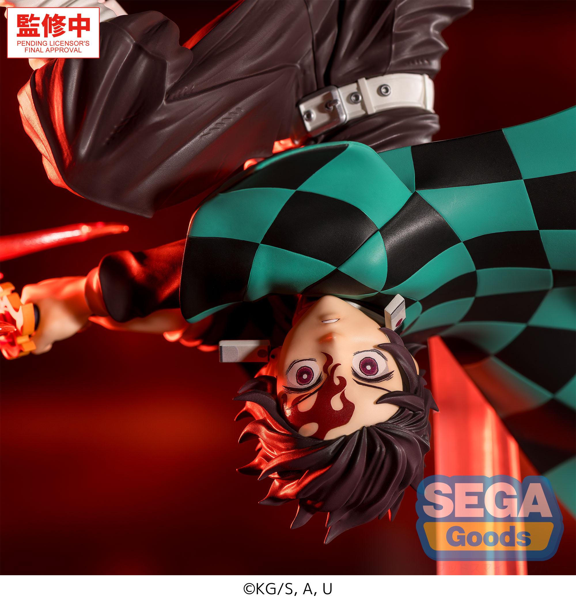 DEMON SLAYER - Tanjiro "Hinokami Kagura" - Figurine Luminasta 15cm