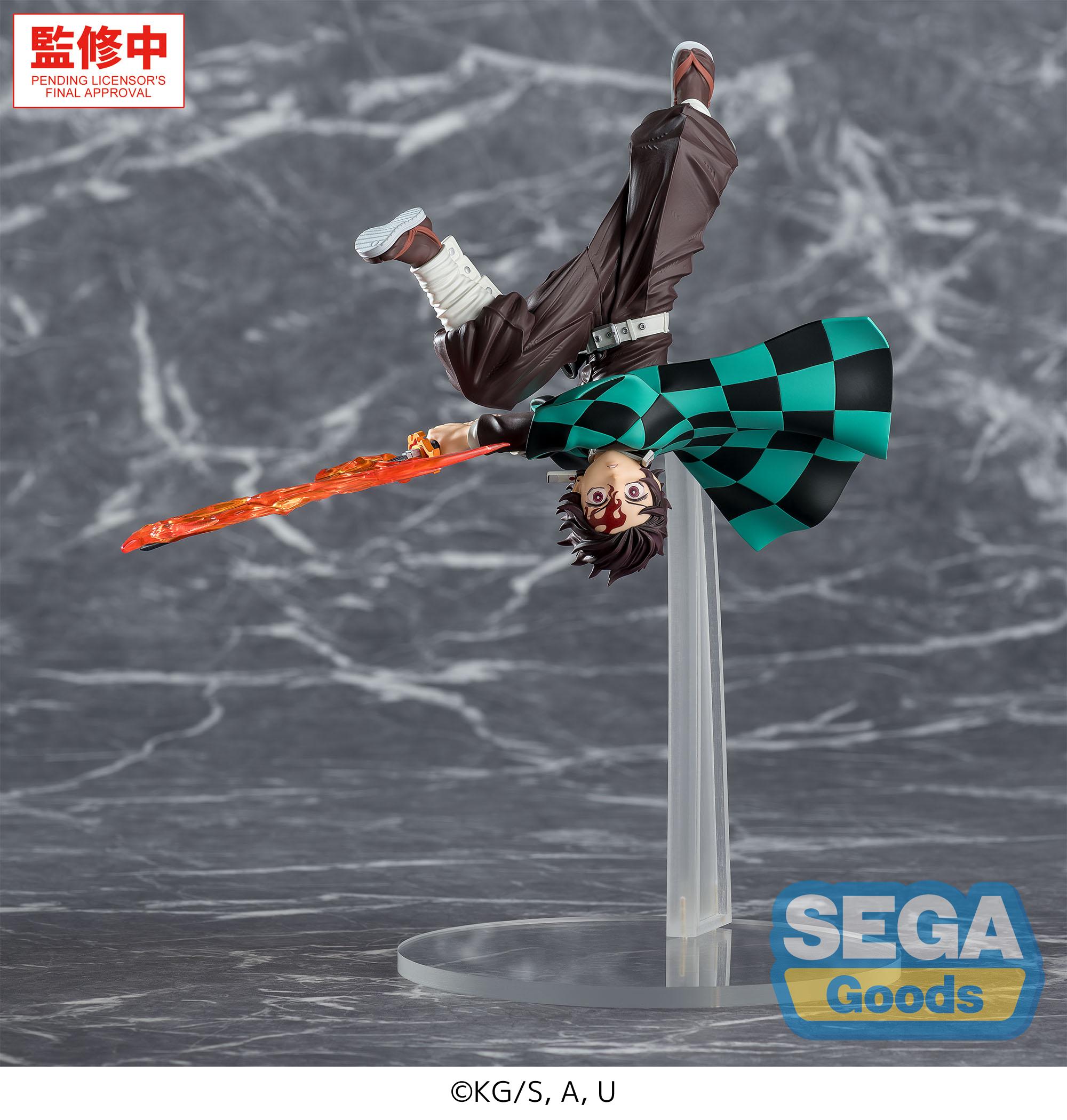 DEMON SLAYER - Tanjiro "Hinokami Kagura" - Figurine Luminasta 15cm