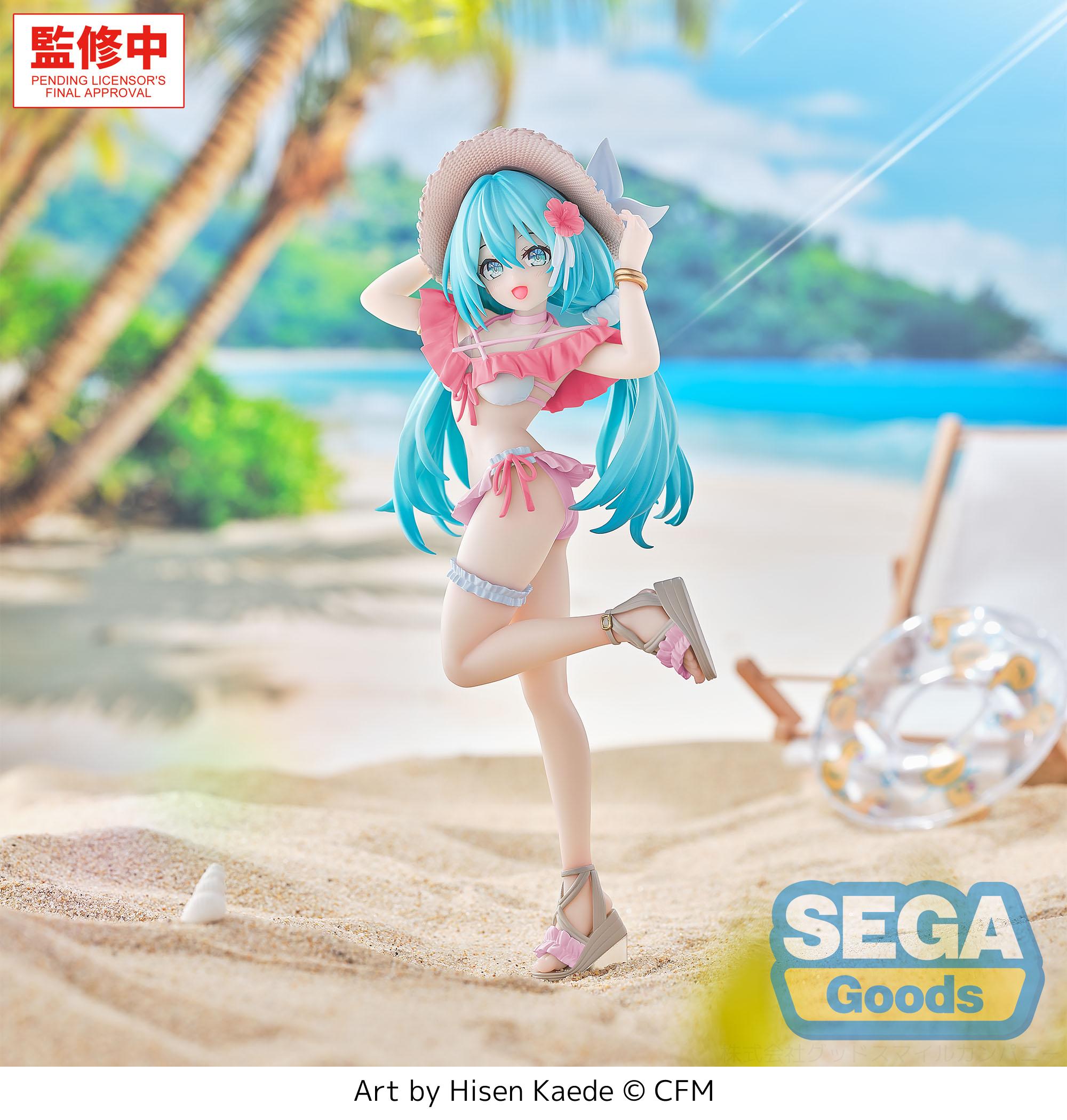 HATSUNE MIKU - Hatsune Miku "Tropical" - Figurine Luminasta 21cm