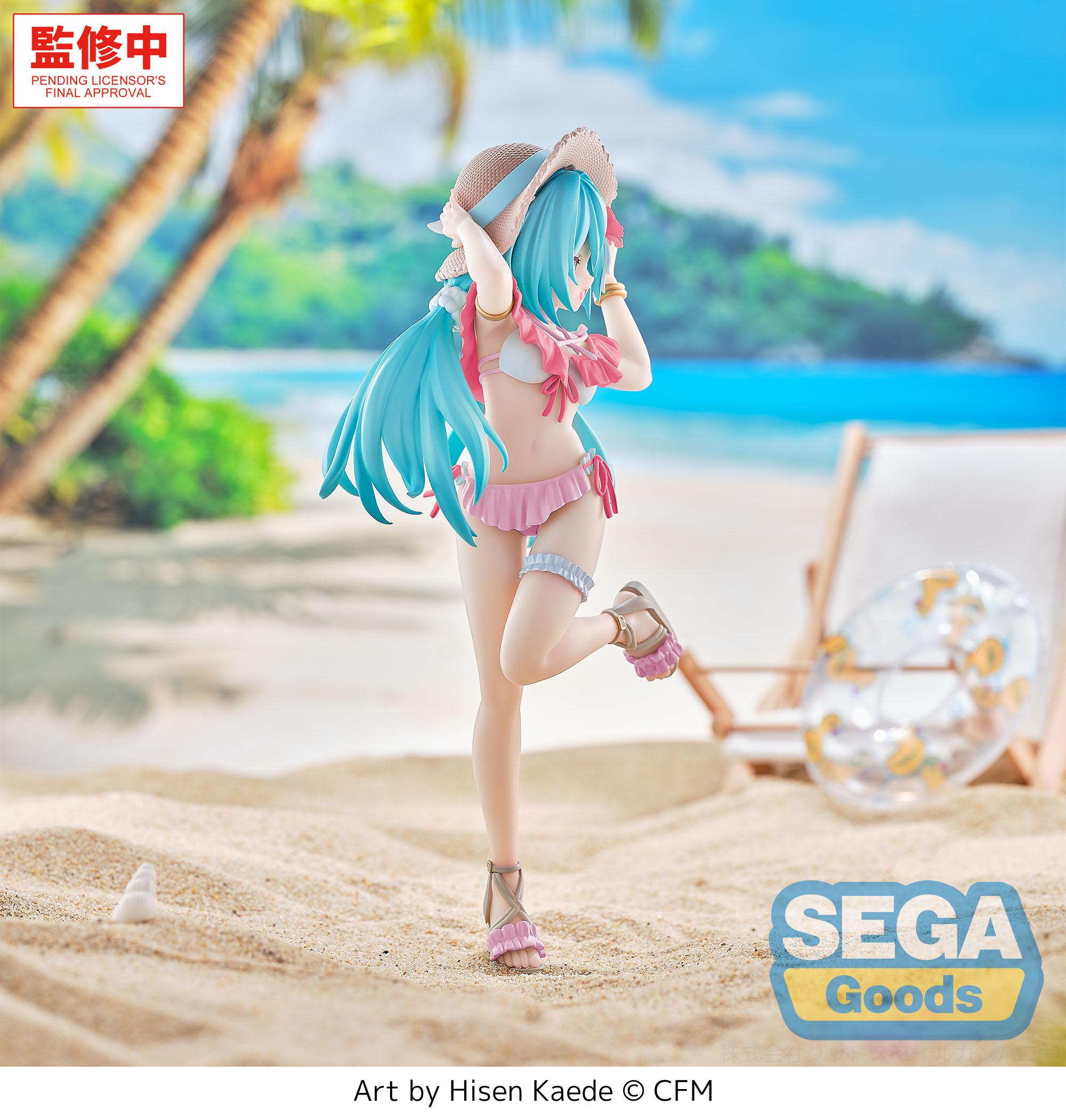 HATSUNE MIKU - Hatsune Miku "Tropical" - Figurine Luminasta 21cm