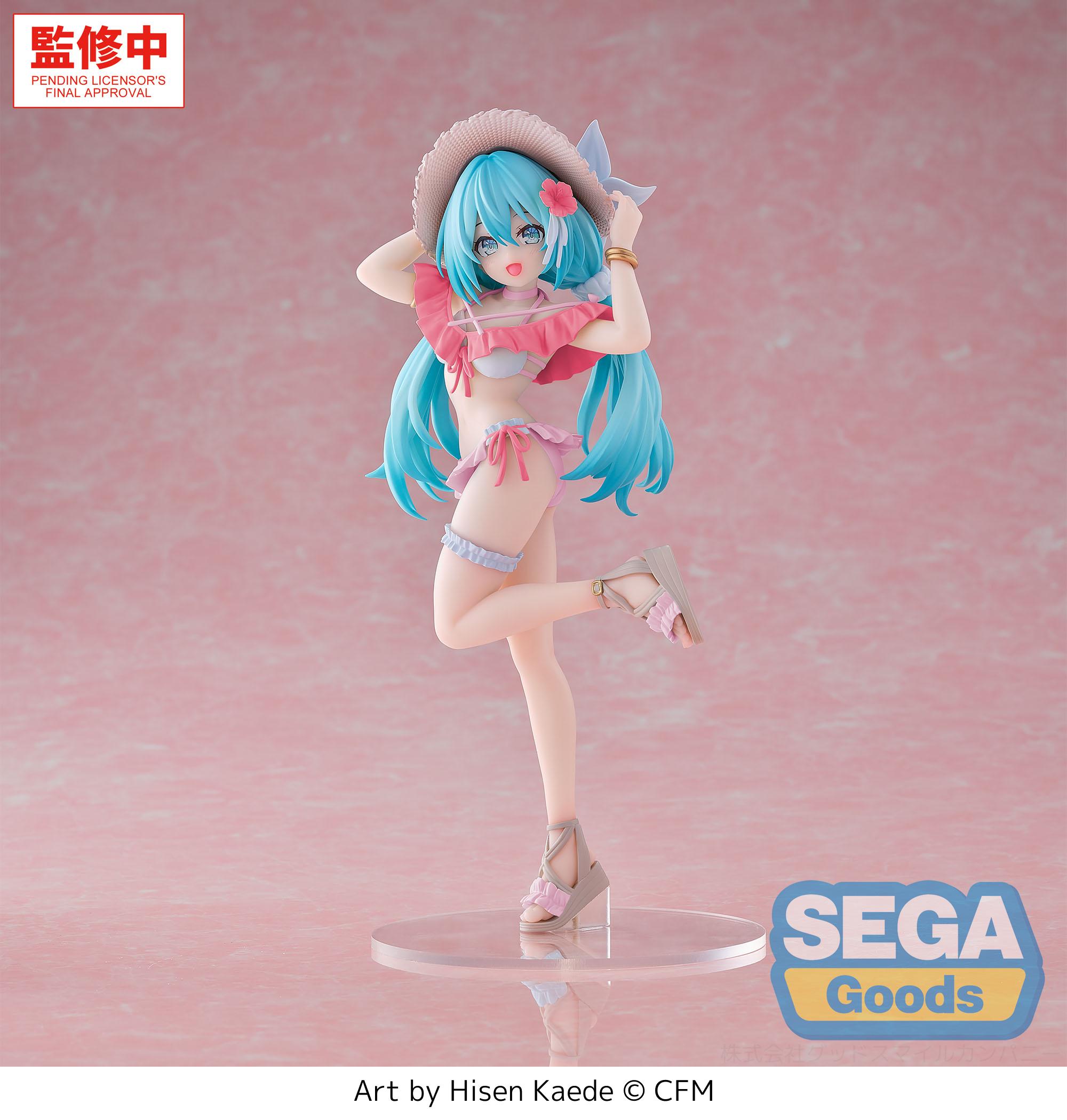 HATSUNE MIKU - Hatsune Miku "Tropical" - Figurine Luminasta 21cm