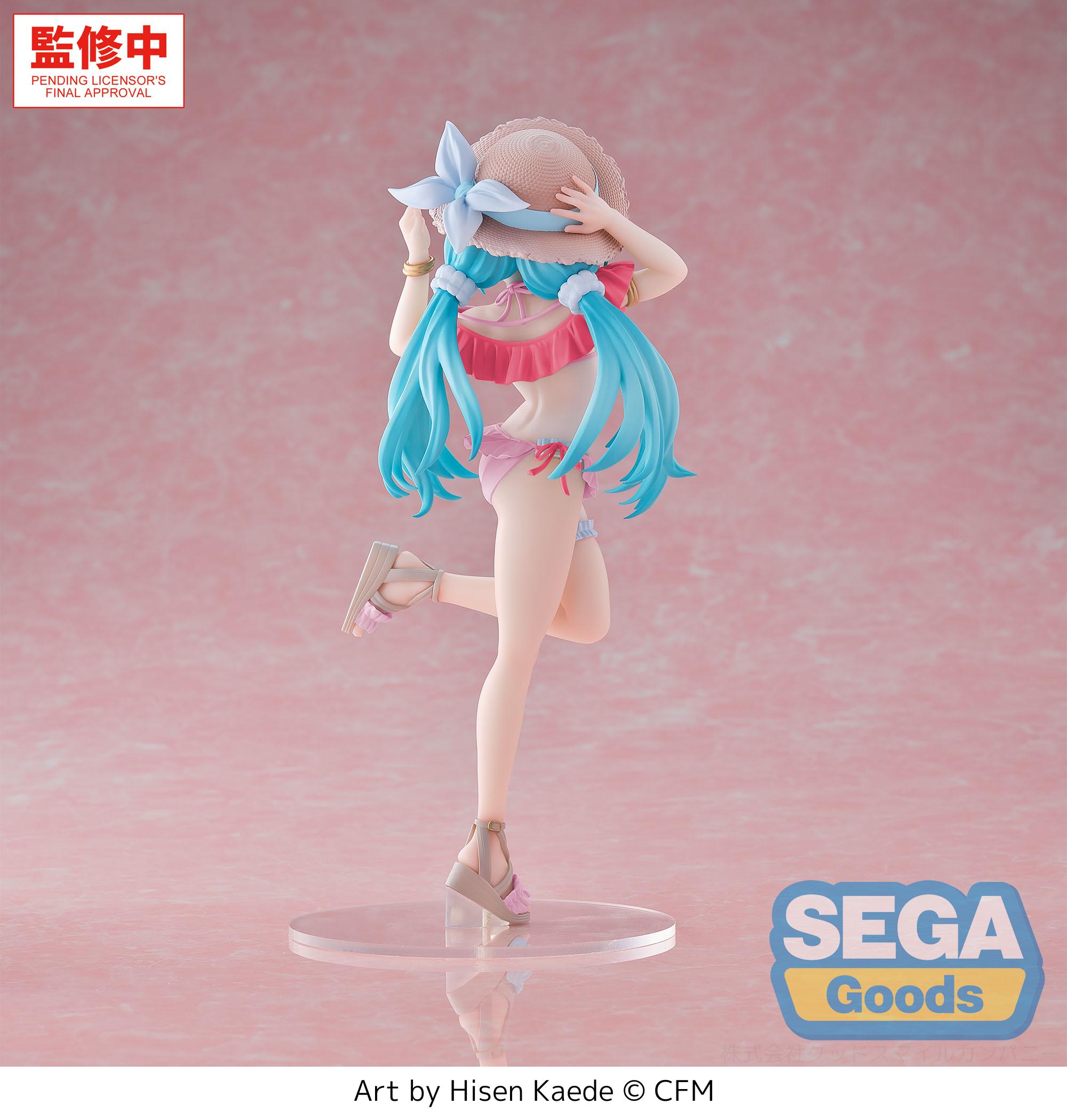 HATSUNE MIKU - Hatsune Miku "Tropical" - Figurine Luminasta 21cm