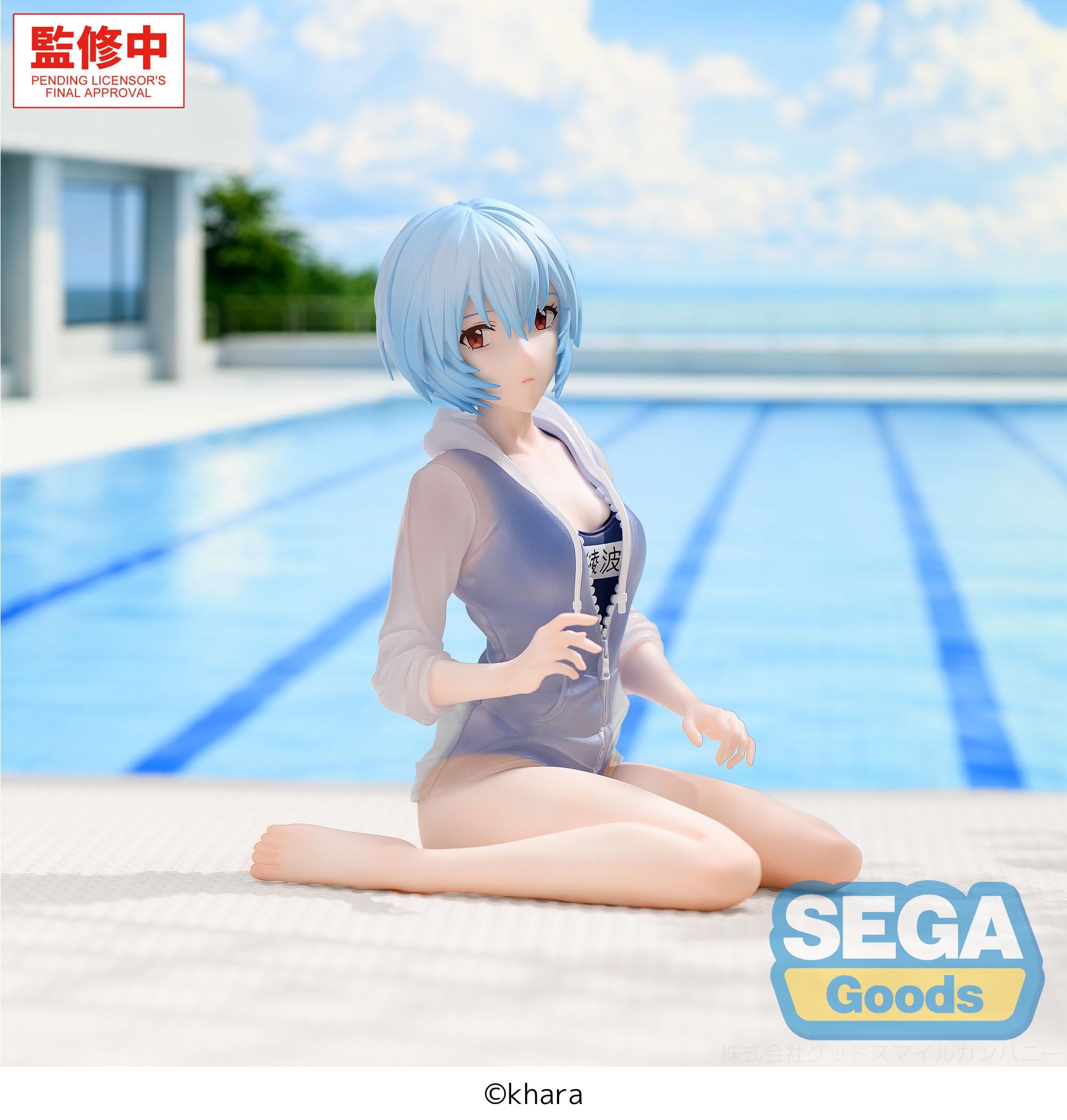 EVANGELION - Rei Ayanami School Swimsuit - Figurine Yumemirize 13cm