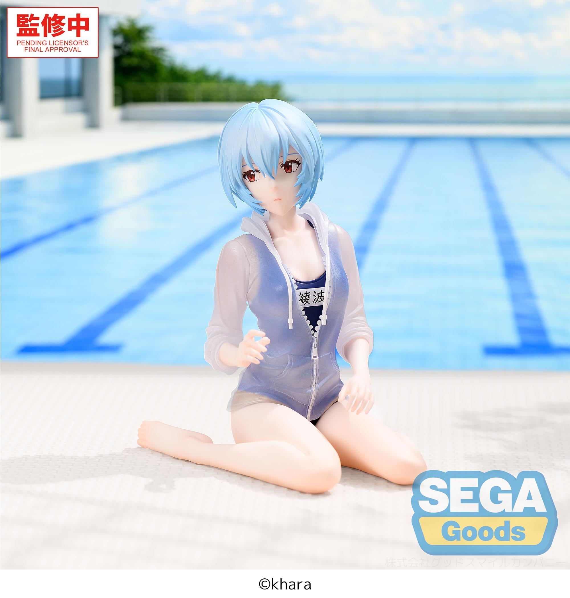 EVANGELION - Rei Ayanami School Swimsuit - Figurine Yumemirize 13cm