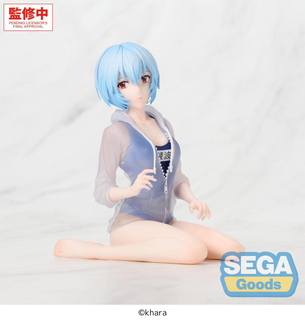 EVANGELION - Rei Ayanami School Swimsuit - Figure Yumemirize 13cm - 5