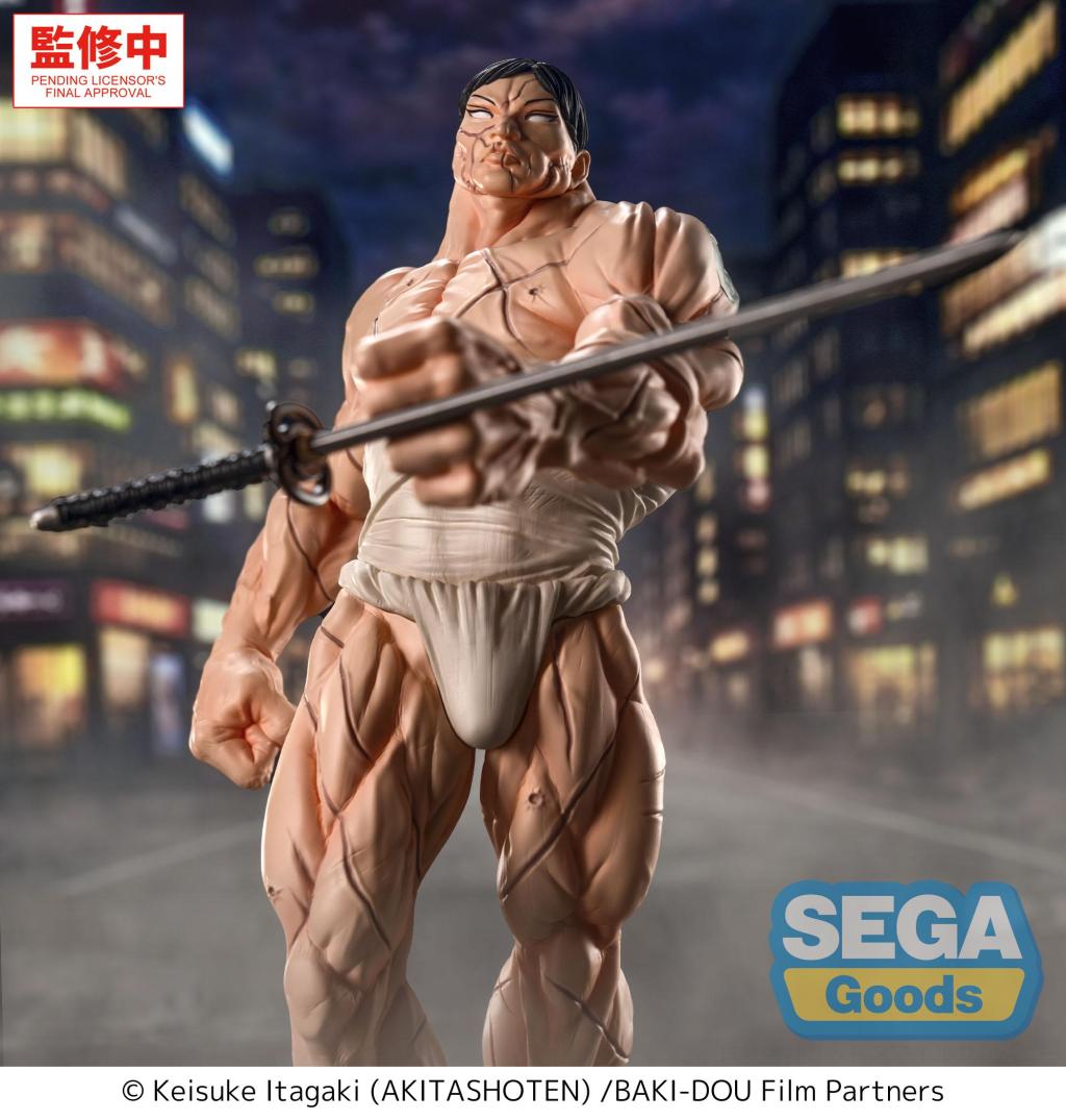 BAKI-DOU - Kaoru Hanayama - Figure Luminasta 23cm - 3