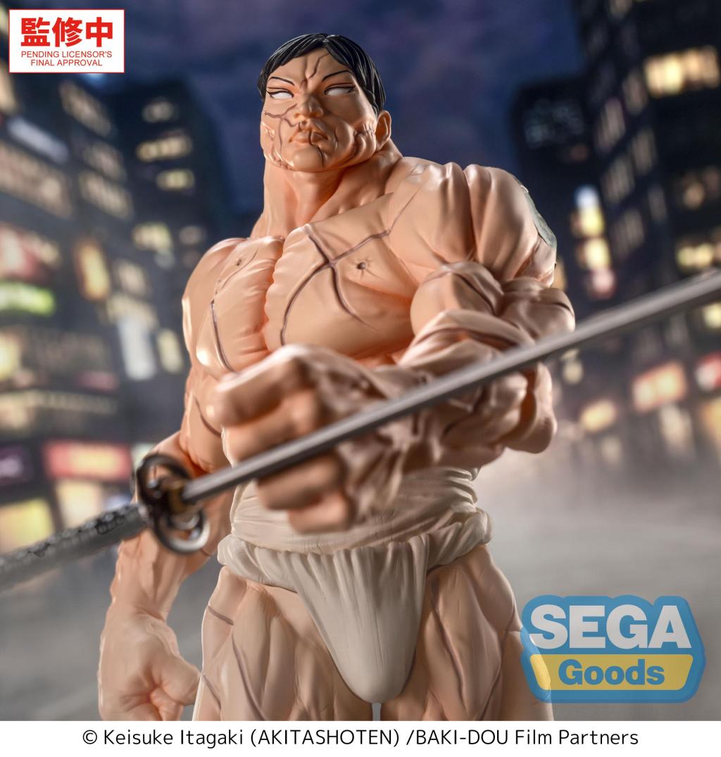 BAKI-DOU - Kaoru Hanayama - Figure Luminasta 23cm - 4