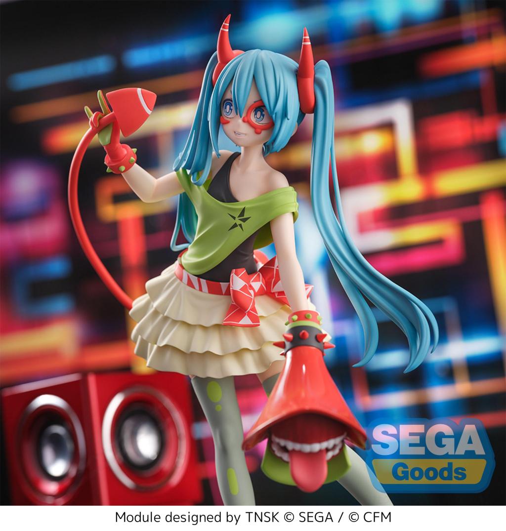 HATSUNE MIKU PROJECT DIVA - DE:Monstar T.R. - Figurine Figurizma 22cm - 2