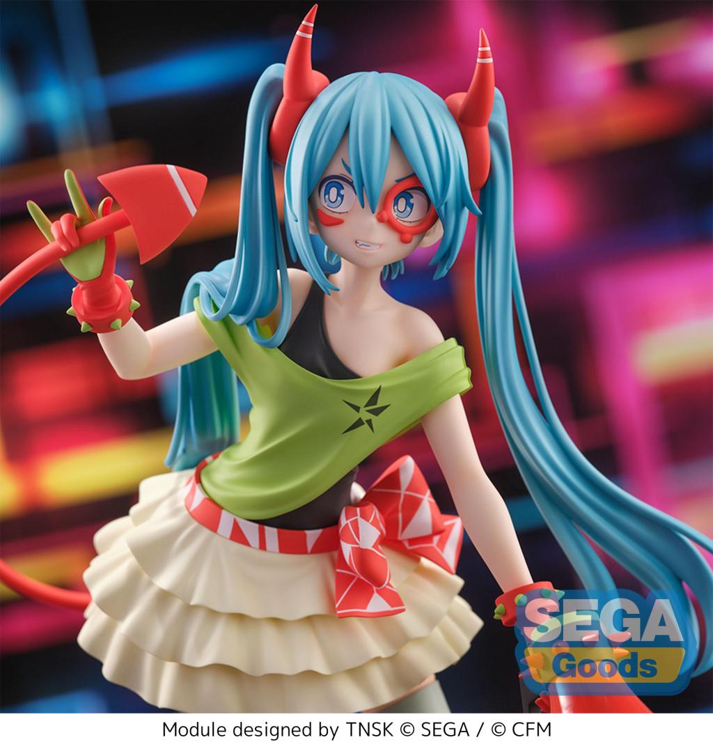 HATSUNE MIKU PROJECT DIVA - DE:Monstar T.R. - Figurine Figurizma 22cm - 3