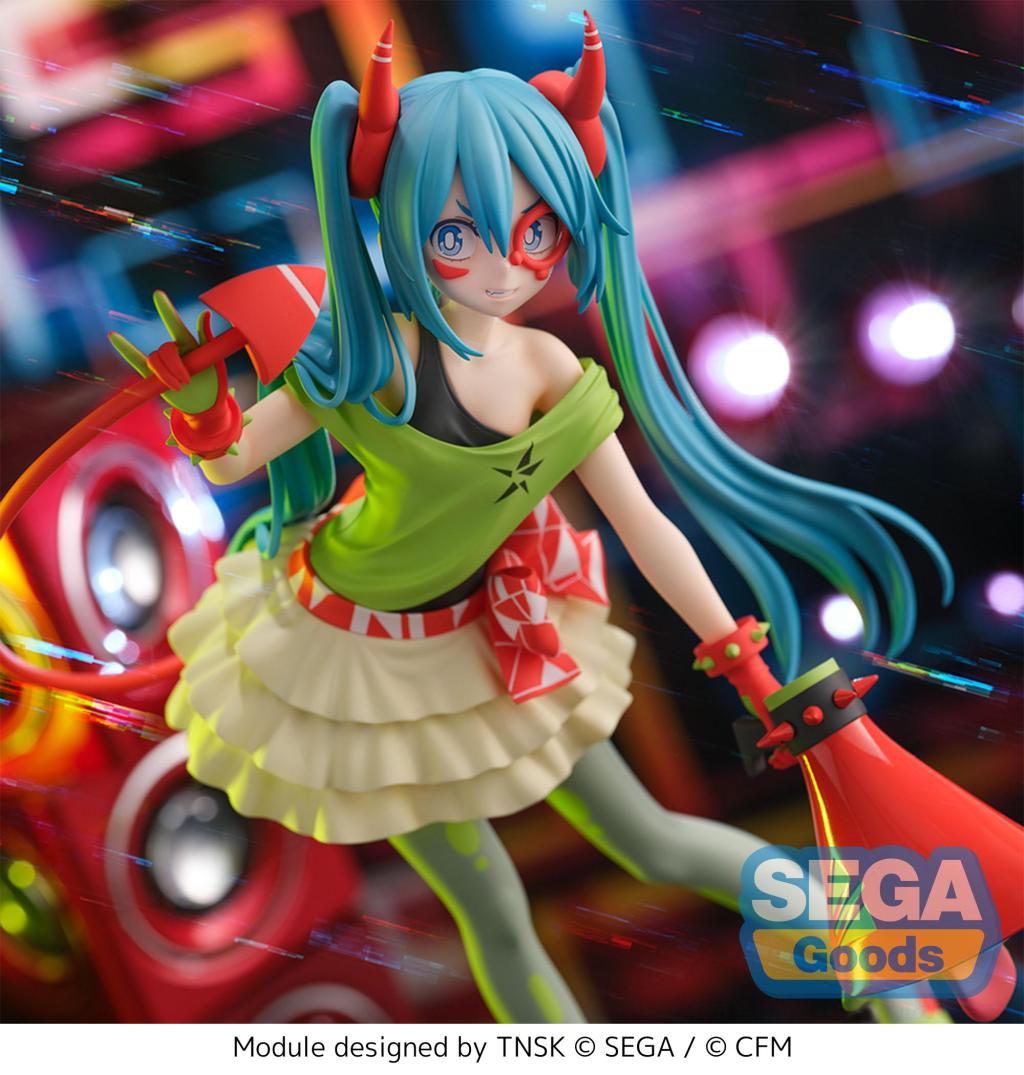 HATSUNE MIKU PROJECT DIVA - DE:Monstar T.R. - Figurine Figurizma 22cm - 4