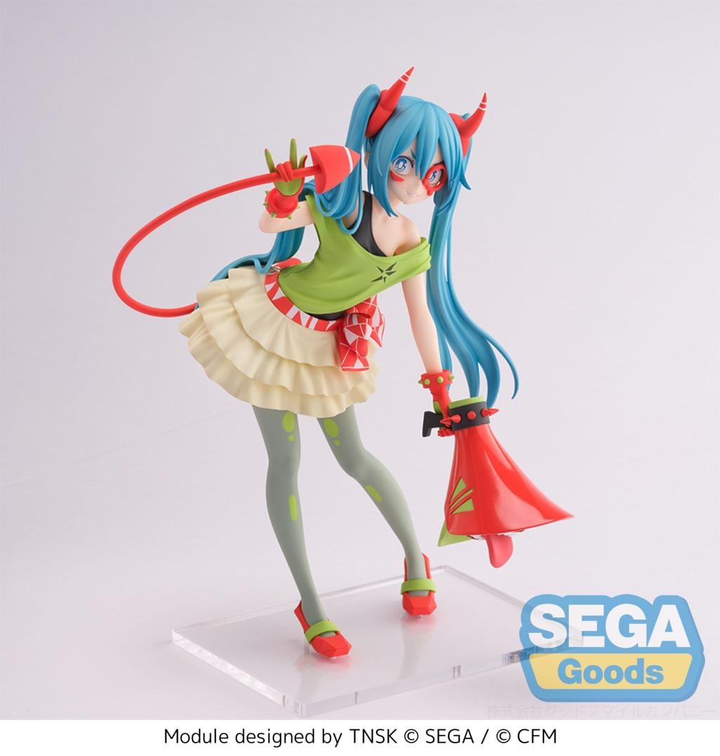 HATSUNE MIKU PROJECT DIVA - DE:Monstar T.R. - Figurine Figurizma 22cm - 6