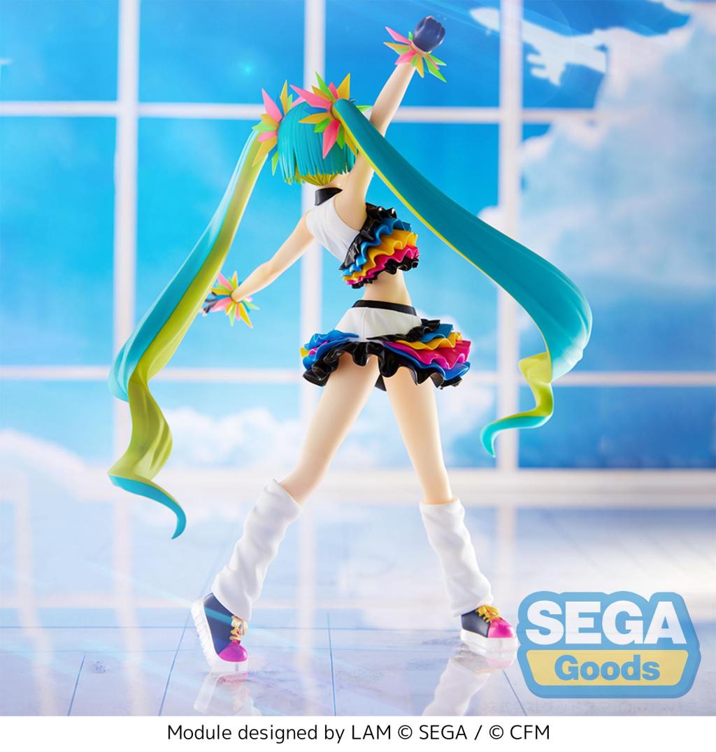 HATSUNE MIKU MEGA69'S - Catch The Wave - Figurine Figurizm 25cm - 2